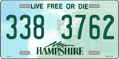 NH license plate 3383762