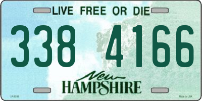 NH license plate 3384166