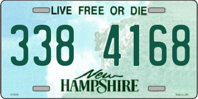 NH license plate 3384168