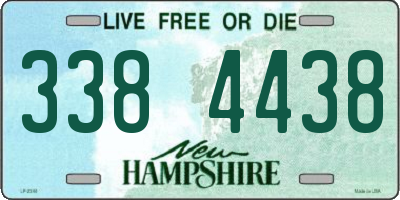 NH license plate 3384438