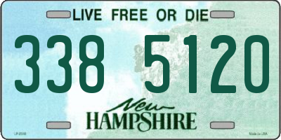 NH license plate 3385120