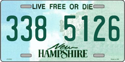 NH license plate 3385126
