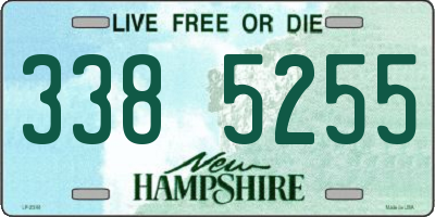 NH license plate 3385255