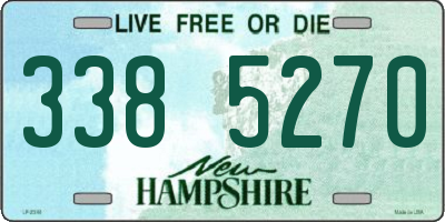 NH license plate 3385270