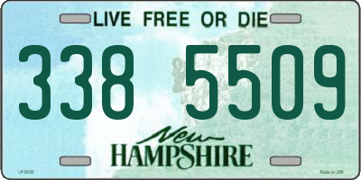 NH license plate 3385509