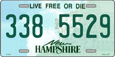 NH license plate 3385529