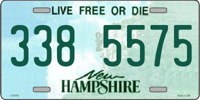 NH license plate 3385575