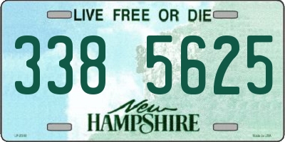 NH license plate 3385625