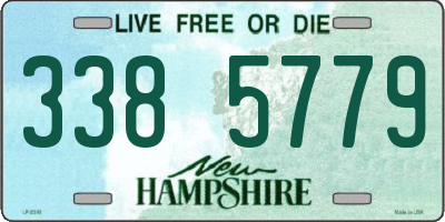 NH license plate 3385779