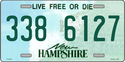NH license plate 3386127
