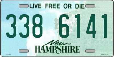 NH license plate 3386141