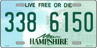 NH license plate 3386150