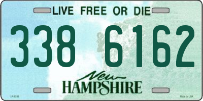 NH license plate 3386162