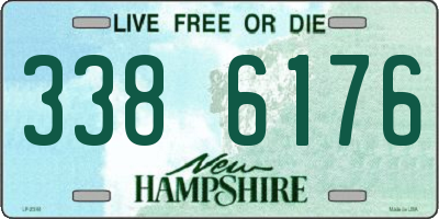 NH license plate 3386176