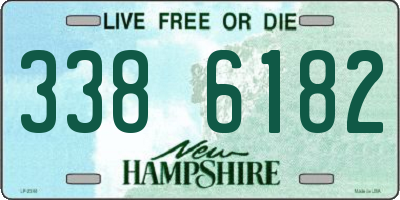 NH license plate 3386182