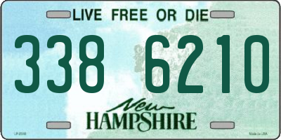 NH license plate 3386210