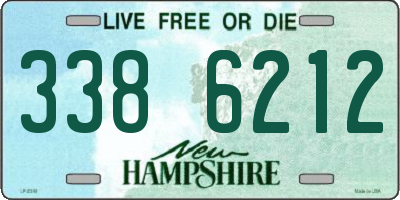 NH license plate 3386212