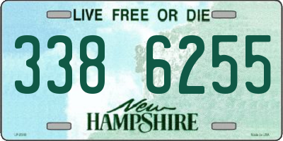 NH license plate 3386255