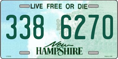 NH license plate 3386270
