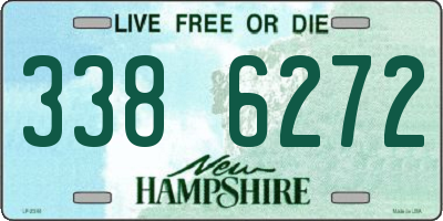 NH license plate 3386272