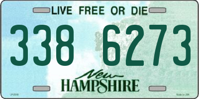 NH license plate 3386273
