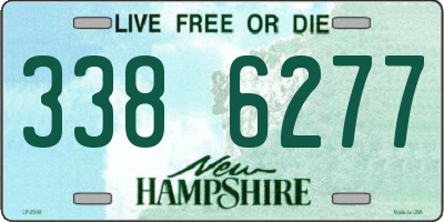 NH license plate 3386277