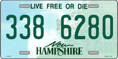 NH license plate 3386280