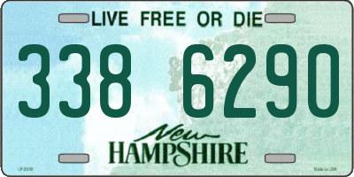 NH license plate 3386290