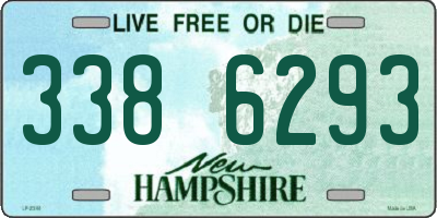 NH license plate 3386293