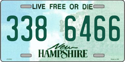 NH license plate 3386466