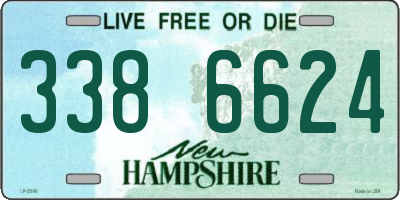NH license plate 3386624