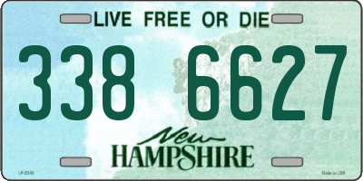 NH license plate 3386627