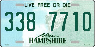 NH license plate 3387710