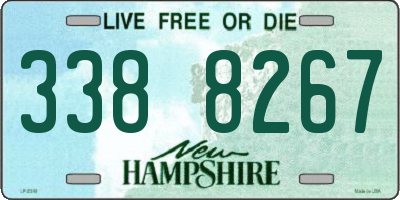 NH license plate 3388267
