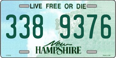 NH license plate 3389376