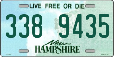 NH license plate 3389435
