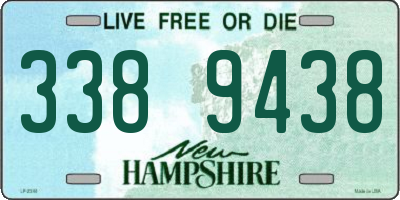 NH license plate 3389438