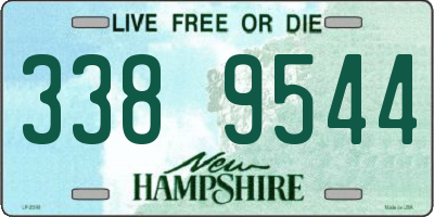NH license plate 3389544