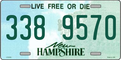 NH license plate 3389570