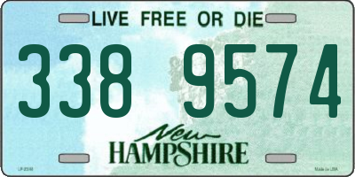 NH license plate 3389574