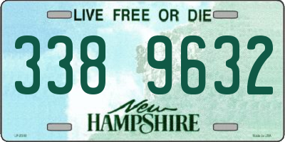 NH license plate 3389632