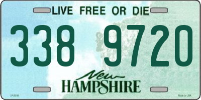NH license plate 3389720