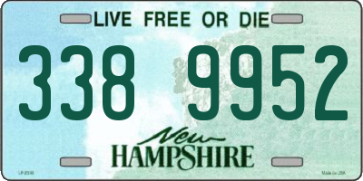 NH license plate 3389952