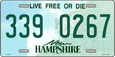 NH license plate 3390267