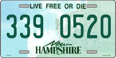 NH license plate 3390520