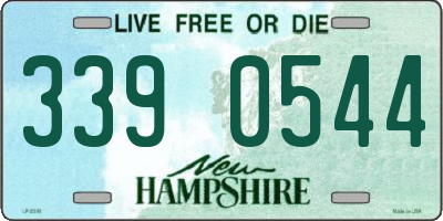 NH license plate 3390544