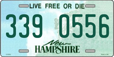 NH license plate 3390556