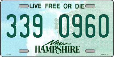 NH license plate 3390960