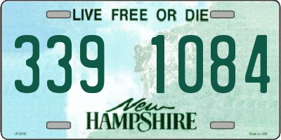 NH license plate 3391084