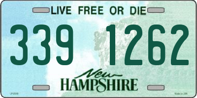 NH license plate 3391262